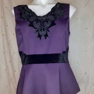 Susie Shier NWOT Purple Size L